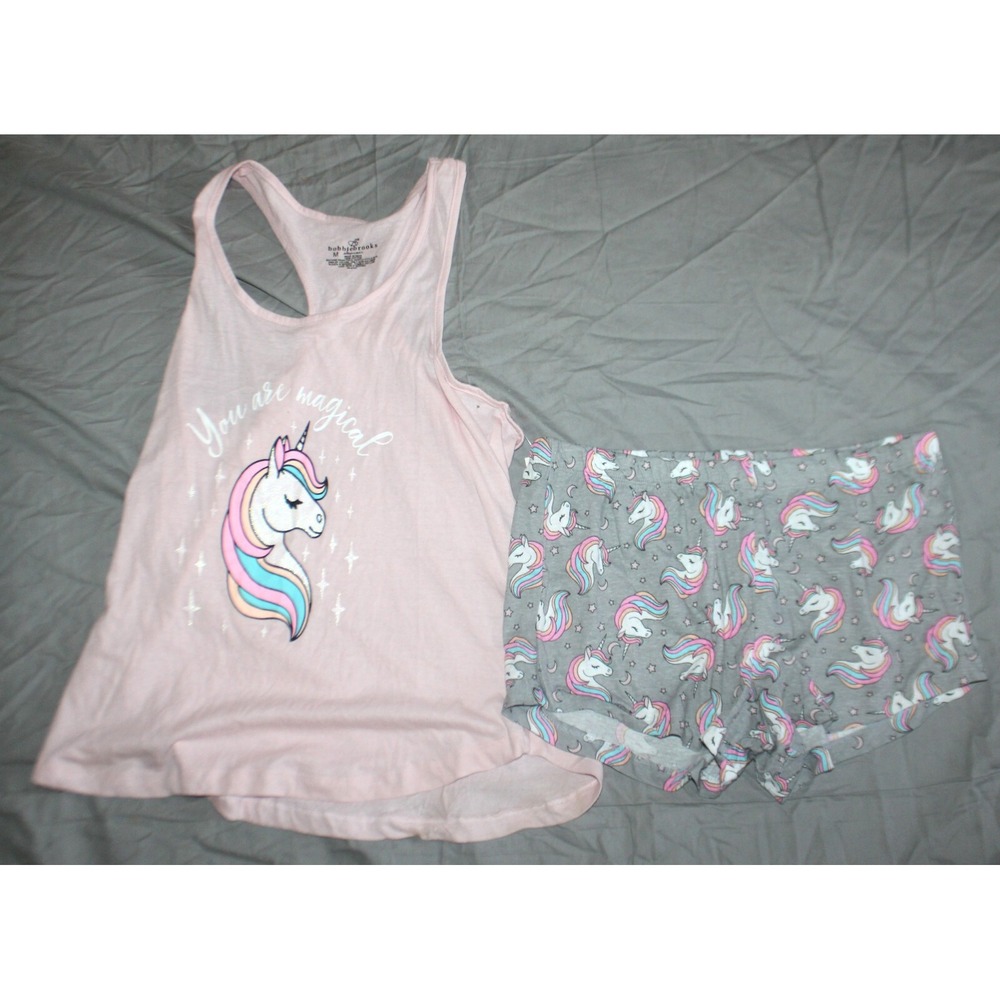 Women's Bobbie brooks unicorn sleep set Size Medium NWT